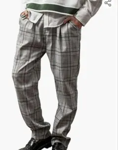 メンズチェックパンツ　Lサイズ