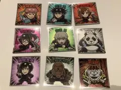 呪術廻戦マンチョコ　シール　9種