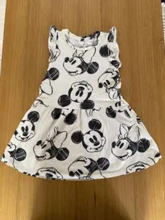 H&M Disney ミニーマウス ノースリーブワンピース 110-116