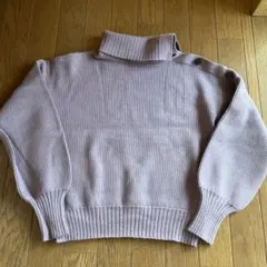 LIP SERVICE タートルネックニット