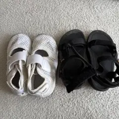 ナイキエアリフト、テバサンダル2点セット　13cm