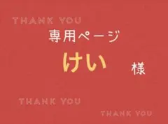 けい様専用ページです。