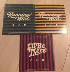 BTS JIN CD I'll Be There & Running Wild