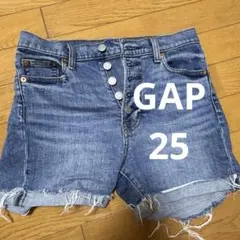 GAP デニム ショートパンツ 25インチ　ダメージ