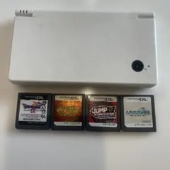 ニンテンドーDS I ホワイト 本体とゲーム4本セット