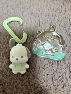 サンリオ　カラビナマスコットチャーム　ポチャッコ