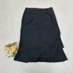 ［armoire caprice］フレアスカート（M）黒　きれいめ　サイドジップのサムネイル
