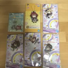 一番くじ 　ウマ娘　プリティーダービー　アクリルマスコット　6個まとめ売り