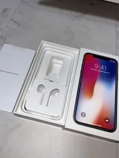 iPhone X Space Gray 64 GB au  空箱
