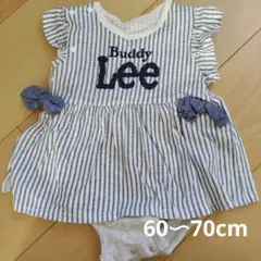Buddy Lee ストライプロンパース 60〜70cm