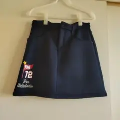 PAR 72 ネイビー ゴルフスカート