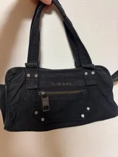 DIESEL archive metal logo ミニハンドバッグ　Y2K