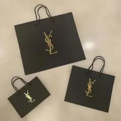 イヴサンローラン　ショップ袋　ショッパー　L M S
