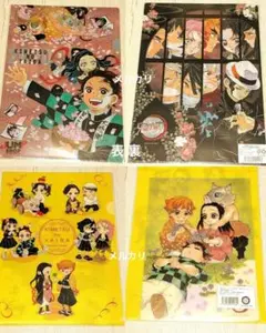 鬼滅の刃 クリアファイル 下敷き 3点セット 原画展 吾峠呼世晴