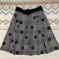 定価3万円エムズグレイシー新品花モチーフスカートサイズ38