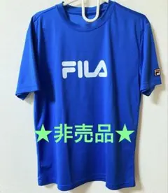 FILA 青 Tシャツ Kinoshita Group Japan Open