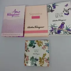 限定値下げ中！フェラガモ 香水サンプル3種セット