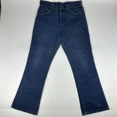 濃紺】70s Lee 202-0341 デニム ブーツカット TALON42 - メルカリ