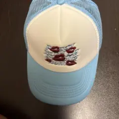 メッシュキャップ ライトブルー