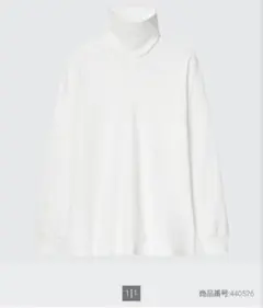 【ユニクロ】ソフトタッチタートルネックT