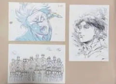 劇場版 進撃の巨人 完結編 映画　入場者特典 ポストカード　原画