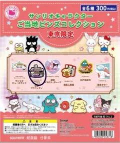 【新品未使用】サンリオキャラクターご当地ピンズコレクション東京限定　渋谷