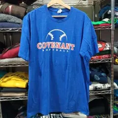 USA古着 アメカジベースボールプリントＴシャツ