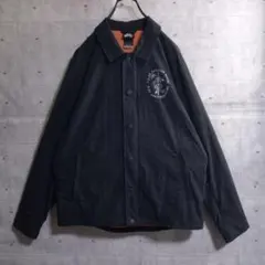 POLER×NIKE SB コーチジャケット ナイキエスビー×ポーラー 黒 L