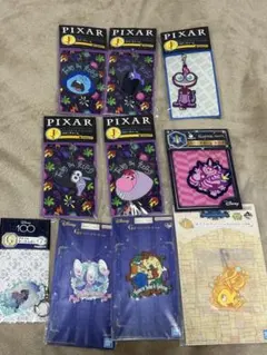 Disney・Pixar くじ ラバーチャーム、アクリルストラップまとめ売り