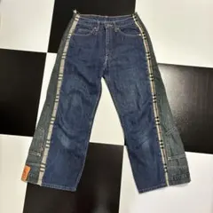 LEVI’S リメイクデニム 854 514 フレアパンツ 再構築系 古着