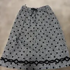 robe de chambre コムデギャルソン 花柄ポリエステルスカート - メルカリ