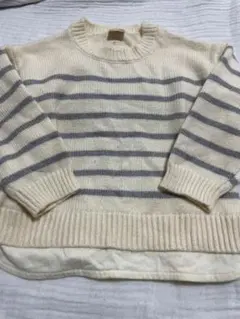 プティマイン　未使用ニットS(85〜90相当)