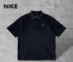 NIKE ストライプ ポロシャツ　Nike golf タイガーウッズモデル