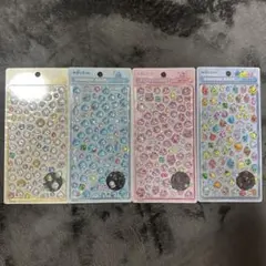 しずくちゃん　ボンボンドロップシールミニ　正規品　4種セット