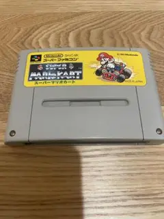 美品　スーパーマリオカート　スーパーファミコン