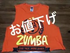 ［お値下げ］ZUMBA オレンジ タンクトップ