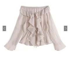 2Wayラッフルフリルシアートップス[al291a] grl