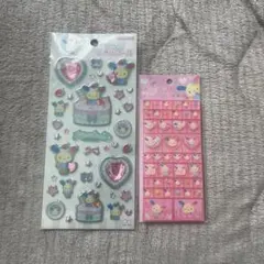 ウサハナ キラキラジュエルシール、タイルシール