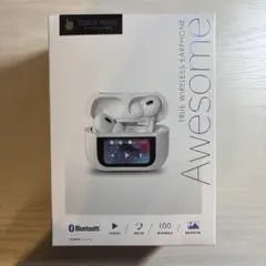 《即買いOK！》液晶タッチパネル付き TWSイヤホンAwesome