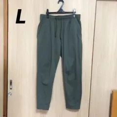 GU ACTIVE ジョガーパンツ オリーブ　L