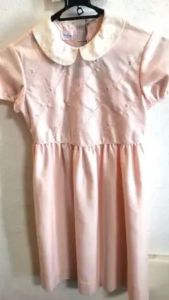 familiar ワンピース 130 ピンク　おまけに上着