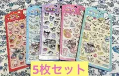 ⭐︎ 【正規品】 韓国限定 tok!tok! シール　サンリオ 5枚セット ⭐︎