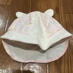 ベビー用ピンク帽子　44cm