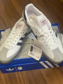 【新品未使用】BAPE × adidas SAMBA箱付き