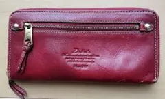 Dakota 長財布 レザー レッド系のサムネイル