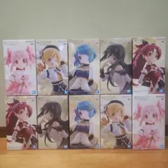 魔法少女まどか☆マギカ フィギュア 10体セット - メルカリ