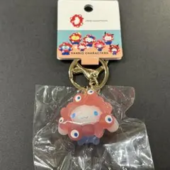 万博 サンリオ ミャクミャク 立体マスコットキーホルダー クリア シナモロール