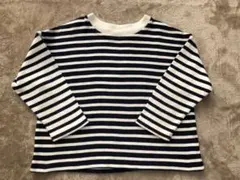 UNIQLO 110 長袖ボーダーロンt