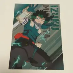 ヒロアカ メタルポストカード ポストカード カード 緑谷出久