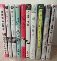 BL漫画 まとめ売り 10冊
